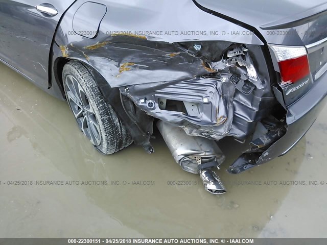 1HGCR2F57FA059990 - 2015 HONDA ACCORD SPORT GRAY photo 6