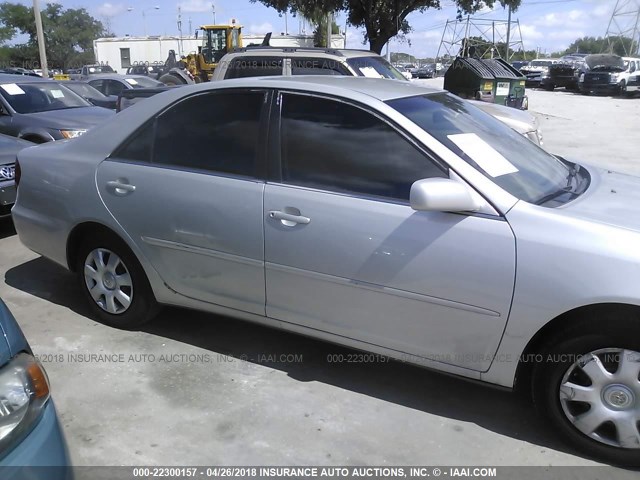 4T1BE32K53U156764 - 2003 TOYOTA CAMRY LE/XLE/SE SILVER photo 6