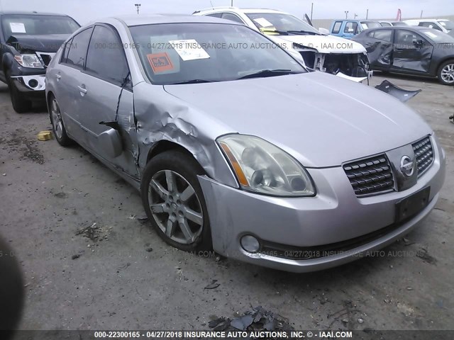 1N4BA41E35C839210 - 2005 NISSAN MAXIMA SE/SL SILVER photo 1