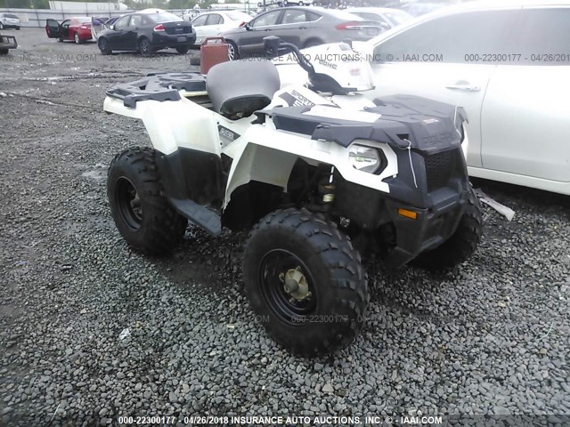 4XASEE579FA244527 - 2015 POLARIS SPORTSMAN 570 EPS 白色 照片 1