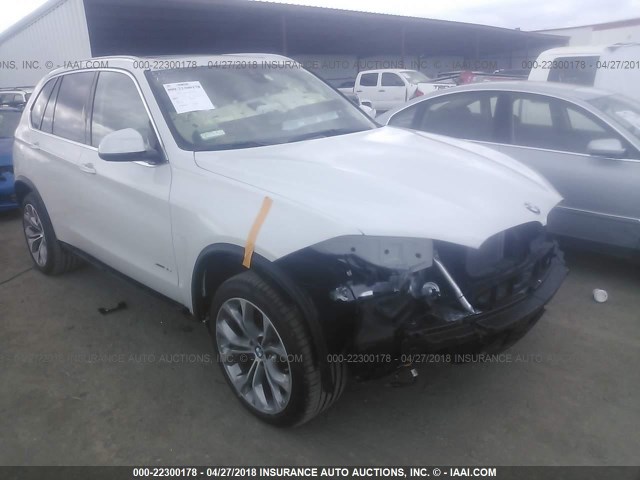 5UXKS4C56J0Y18866 - 2018 BMW X5 XDRIVE35D Blanco foto 1