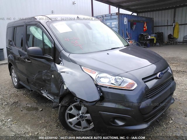 NM0AE8F79G1230534 - 2016 FORD TRANSIT CONNECT XLT GRAY photo 1