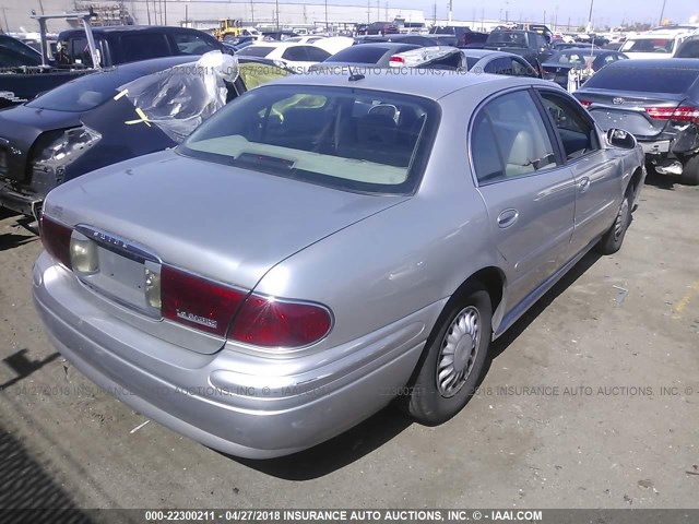 1G4HP52K95U217651 - 2005 BUICK LESABRE CUSTOM SILVER photo 4