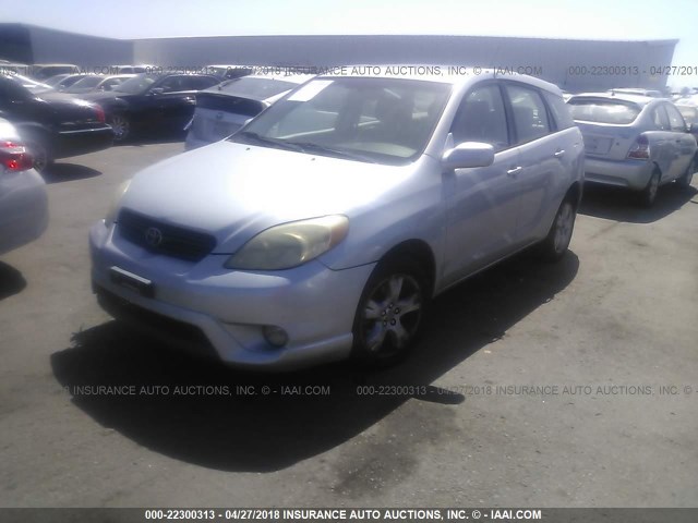 2T1KY32E96C550761 - 2006 TOYOTA COROLLA MATRIX XRS SILVER photo 2