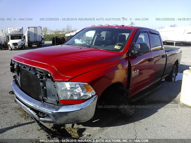 3C63R3GL5FG525930 - 2015 RAM 3500 ST RED photo 2