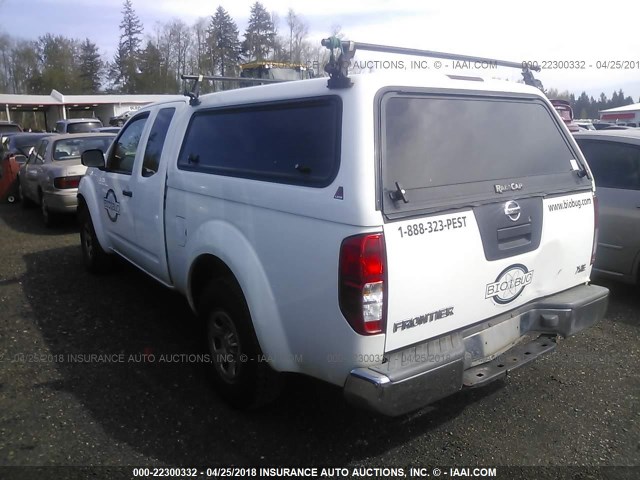 1N6BD06T66C432269 - 2006 NISSAN FRONTIER KING CAB XE WHITE photo 3