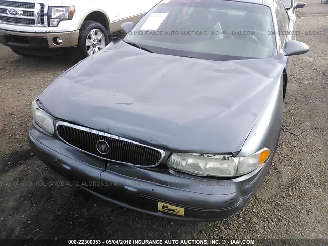 2G4WS52J851147732 - 2005 BUICK CENTURY CUSTOM GRAY photo 6