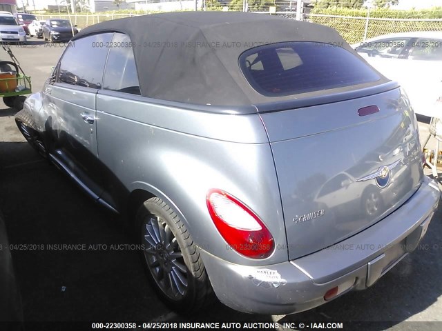 3C3HY55E98T132075 - 2008 CHRYSLER PT CRUISER TOURING GRAY photo 3