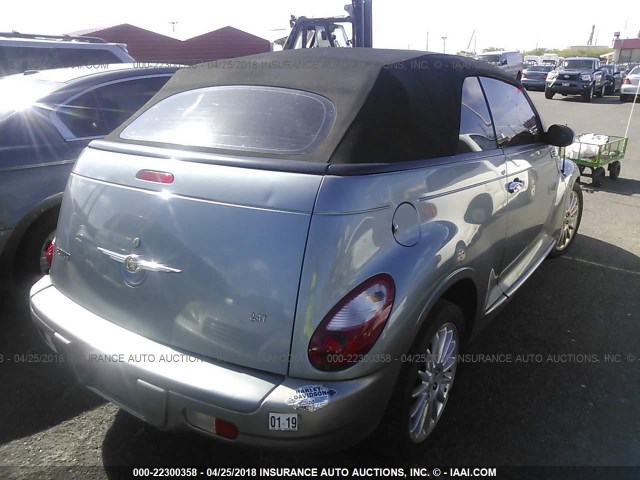 3C3HY55E98T132075 - 2008 CHRYSLER PT CRUISER TOURING GRAY photo 4