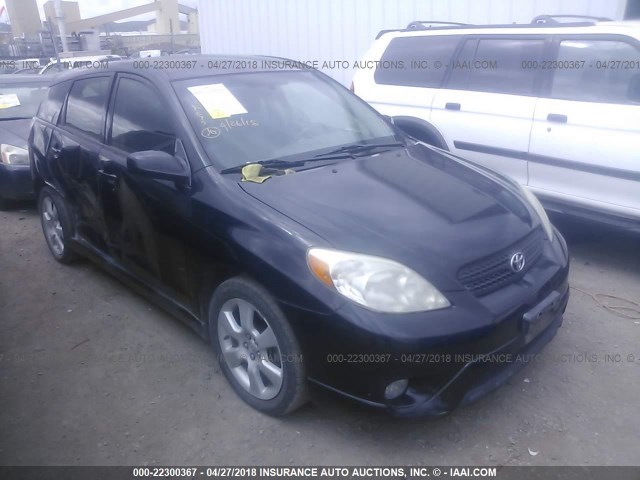 2T1KY32E85C427337 - 2005 TOYOTA COROLLA MATRIX XRS BLACK photo 1