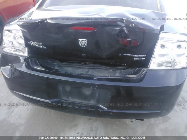 2B3CA3CV1AH298026 - 2010 DODGE CHARGER SXT BLACK photo 6