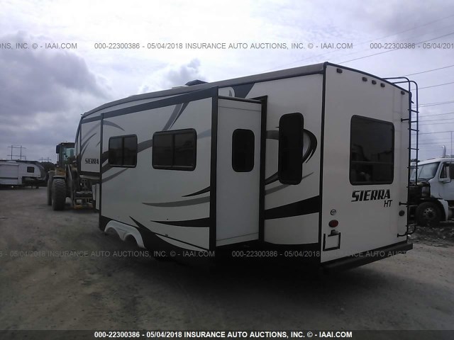 4X4FSEJ27HJ044272 - 2017 FOREST RIVER SIERRA HT  BLACK photo 3