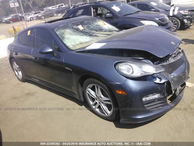 WP0AA2A76BL019338 - 2011 PORSCHE PANAMERA 2/4 BLUE photo 1