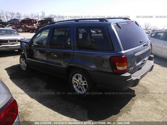 1J4GW48S74C119043 - 2004 JEEP GRAND CHEROKEE LAREDO/COLUMBIA/FREEDOM 蓝色 照片 3