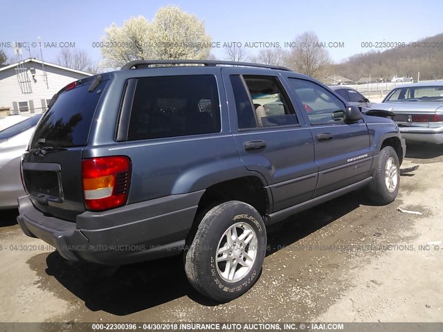 1J4GW48S74C119043 - 2004 JEEP GRAND CHEROKEE LAREDO/COLUMBIA/FREEDOM 蓝色 照片 4