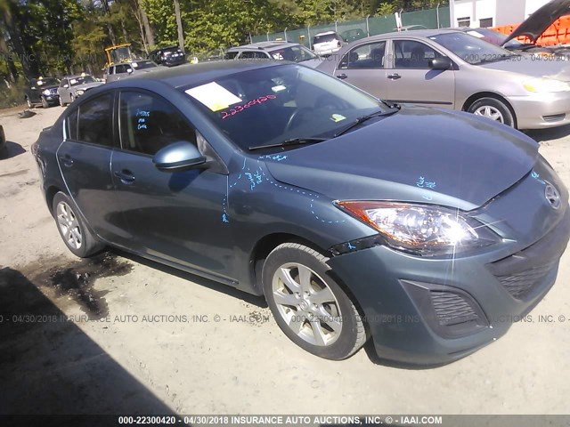 JM1BL1SF8A1321223 - 2010 MAZDA 3 I BLUE photo 1