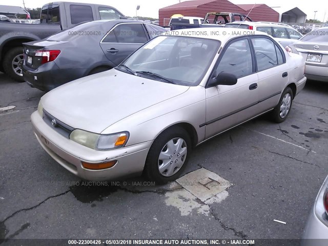 1NXAE09B8SZ315128 - 1995 TOYOTA COROLLA LE/DX 金色 照片 2