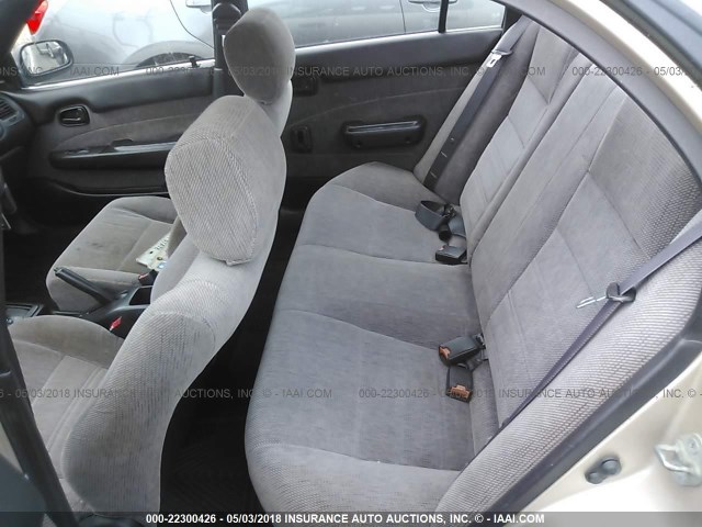 1NXAE09B8SZ315128 - 1995 TOYOTA COROLLA LE/DX 金色 照片 8