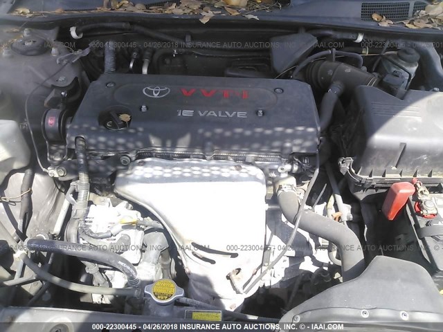 4T1BE32K63U775812 - 2003 TOYOTA CAMRY LE/XLE/SE ნაცრისფერი ფოტო 10