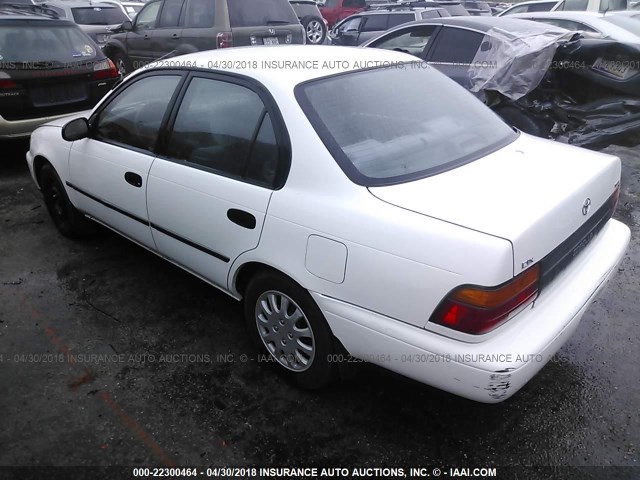 1NXAE09B4RZ214565 - 1994 TOYOTA COROLLA LE/DX თეთრი ფოტო 3
