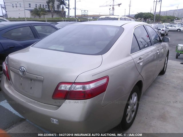 4T1BE46K99U316704 - 2009 TOYOTA CAMRY SE/LE/XLE 金色 照片 4