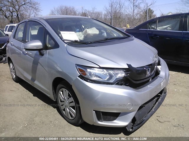 JHMGK5H52GX027044 - 2016 HONDA FIT LX SILVER photo 1