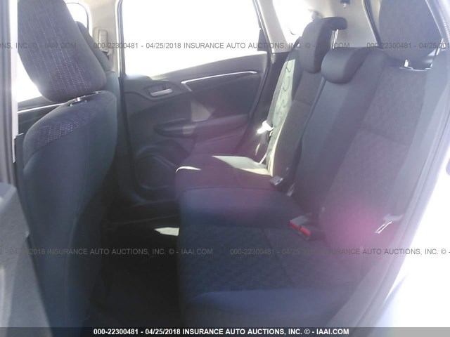 JHMGK5H52GX027044 - 2016 HONDA FIT LX SILVER photo 8