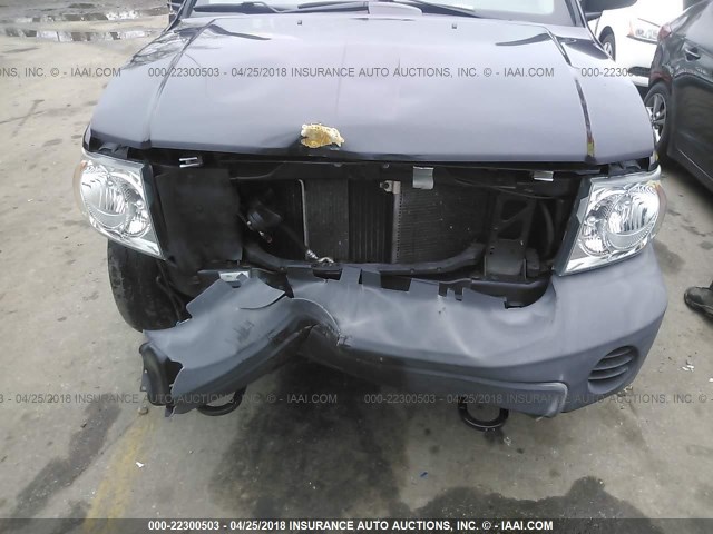 1D8HB38P17F559775 - 2007 DODGE DURANGO SXT BLACK photo 6