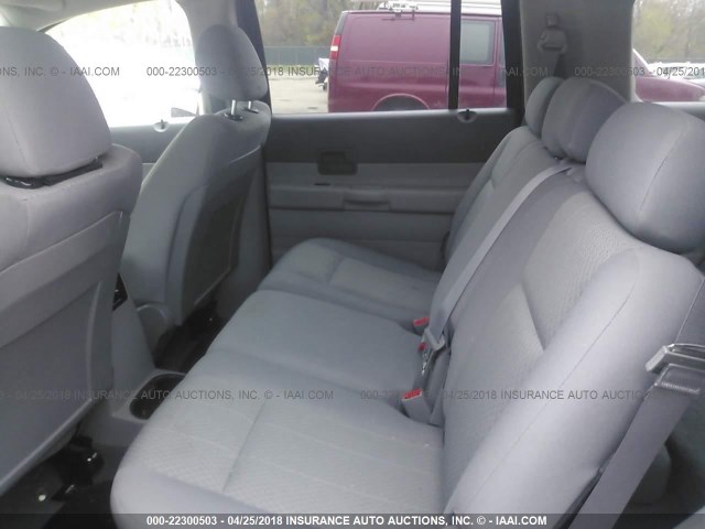 1D8HB38P17F559775 - 2007 DODGE DURANGO SXT BLACK photo 8