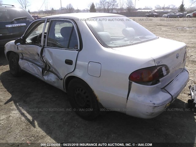 2T1BR18E7YC376779 - 2000 TOYOTA COROLLA VE/CE/LE 灰色 照片 3