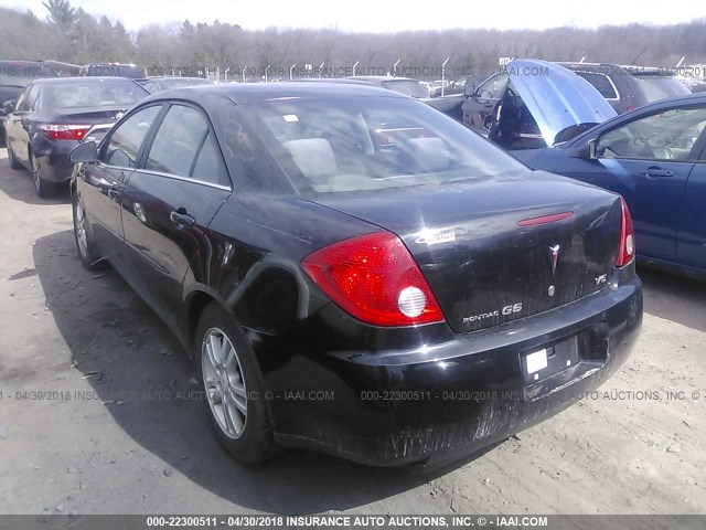 1G2ZG558964241088 - 2006 PONTIAC G6 SE1 BLACK photo 3