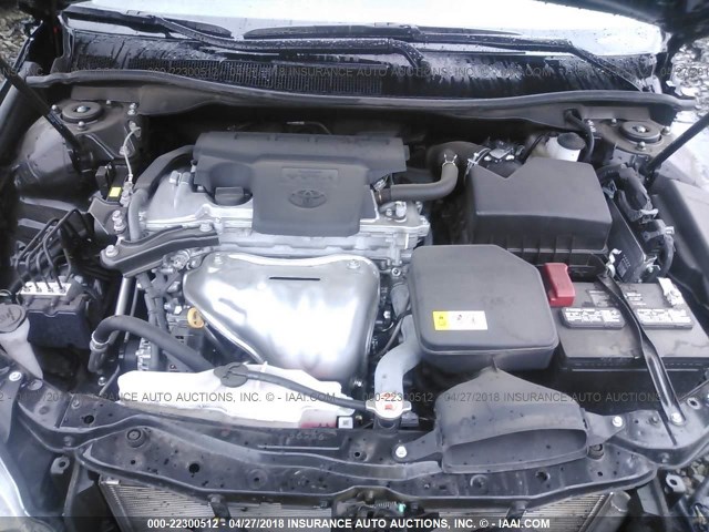 4T1BF1FK3HU787774 - 2017 TOYOTA CAMRY LE/XLE/SE/XSE შავი ფოტო 10