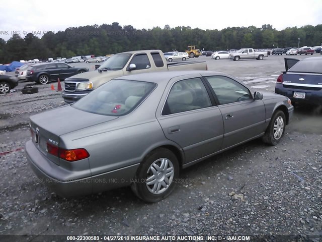 4T1BG22K3YU671449 - 2000 TOYOTA CAMRY CE/LE/XLE 棕色 照片 4