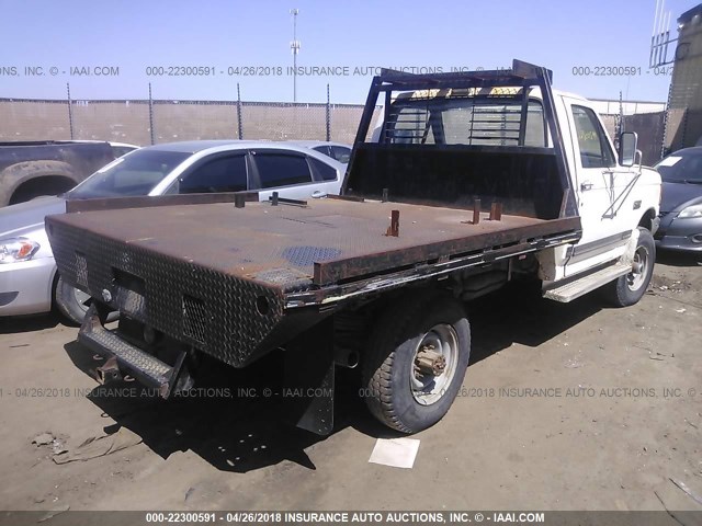 1FTHF26HXLKB57960 - 1990 FORD F250 WHITE photo 4