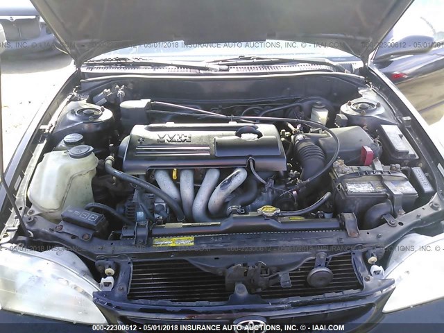 2T1BR12EXYC289449 - 2000 TOYOTA COROLLA VE/CE/LE 黑色 照片 10