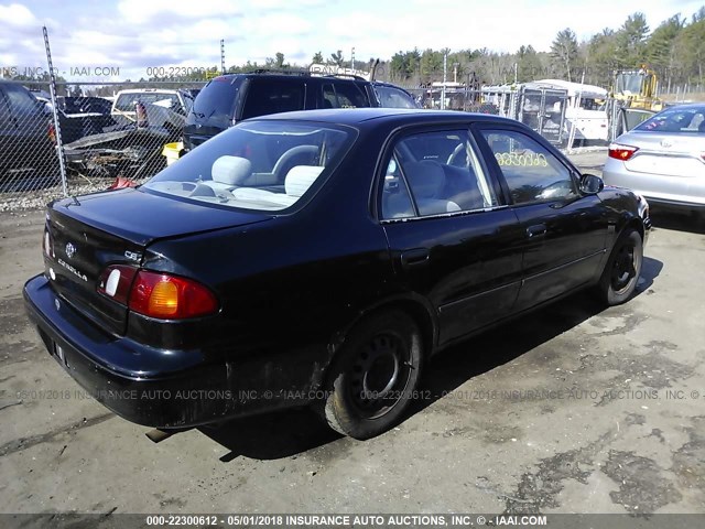 2T1BR12EXYC289449 - 2000 TOYOTA COROLLA VE/CE/LE 黑色 照片 4