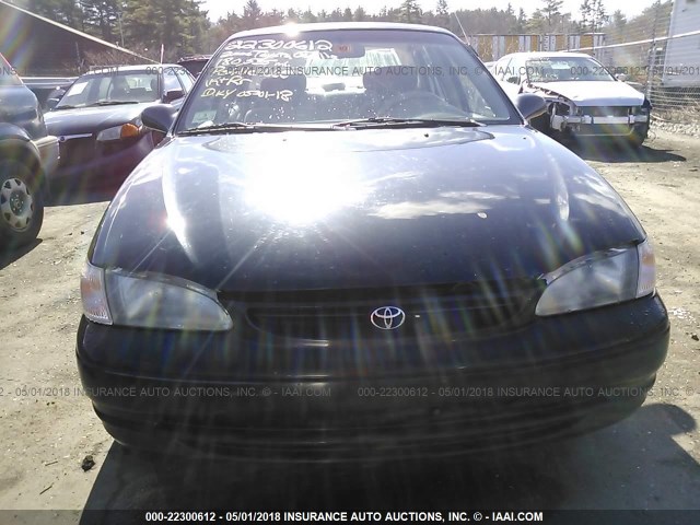 2T1BR12EXYC289449 - 2000 TOYOTA COROLLA VE/CE/LE BLACK photo 6