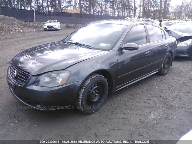 1N4AL11DX6N454101 - 2006 NISSAN ALTIMA S/SL BLACK photo 2