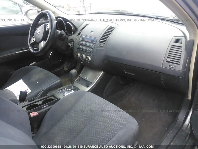 1N4AL11DX6N454101 - 2006 NISSAN ALTIMA S/SL BLACK photo 5