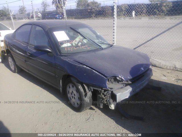 1B3ES47C5XD100834 - 1999 DODGE NEON HIGHLINE PURPLE photo 1