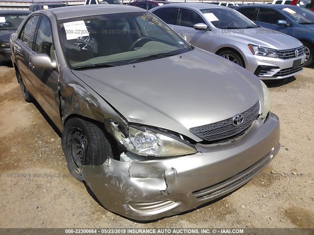 4T1BE32K63U750554 - 2003 TOYOTA CAMRY LE/XLE/SE SILVER photo 6