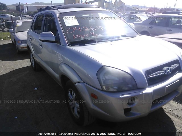 KM8JN12D16U359754 - 2006 HYUNDAI TUCSON GLS/LIMITED SILVER photo 1