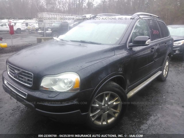 YV4CZ852271369715 - 2007 VOLVO XC90 V8 BLACK photo 2