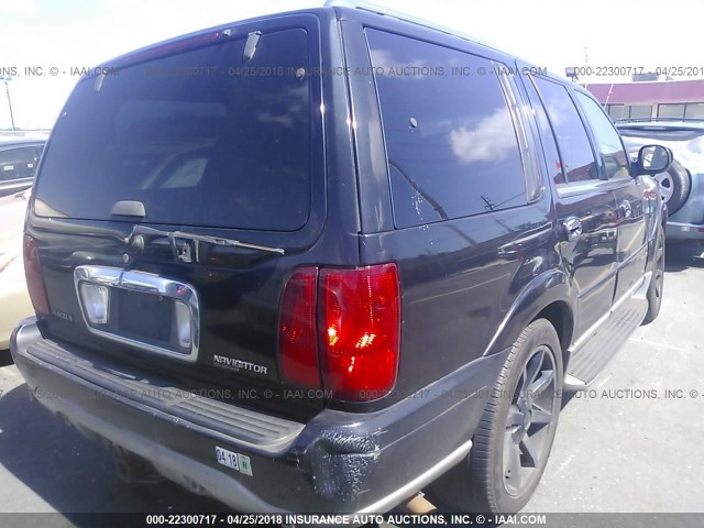 5LMEU27R21LJ33409 - 2001 LINCOLN NAVIGATOR 黑色 照片 4