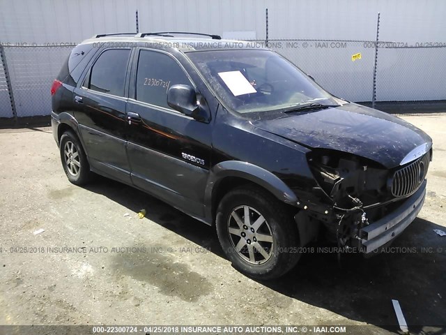 3G5DB03E32S500580 - 2002 BUICK RENDEZVOUS CX/CXL BLACK photo 1