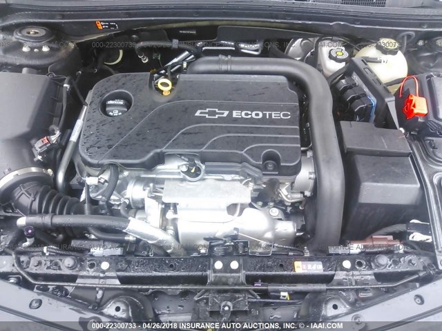 1G1ZB5STXGF340343 - 2016 CHEVROLET MALIBU LS შავი ფოტო 10