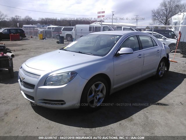 1G1ZH57B59F215283 - 2009 CHEVROLET MALIBU 1LT 银色 照片 2