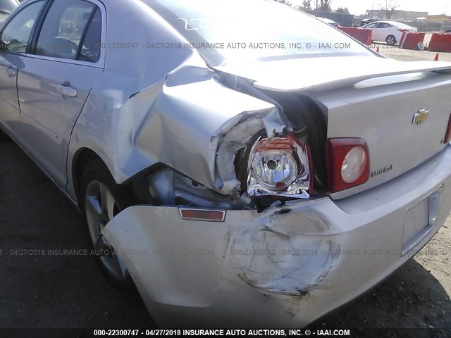 1G1ZH57B59F215283 - 2009 CHEVROLET MALIBU 1LT 银色 照片 6