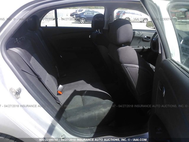 1G1ZH57B59F215283 - 2009 CHEVROLET MALIBU 1LT 银色 照片 8