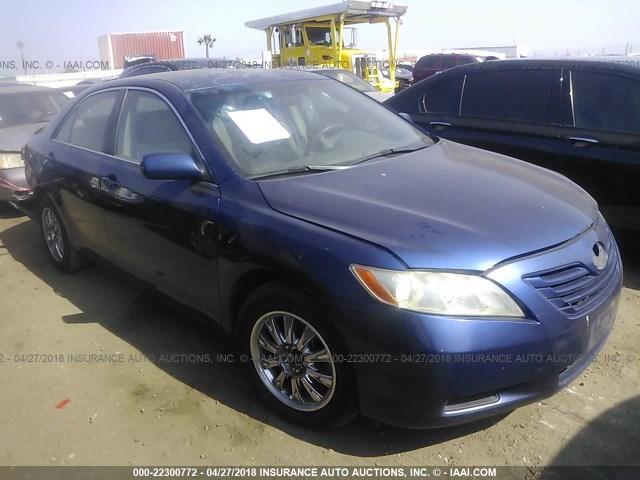 4T1BE46K87U103661 - 2007 TOYOTA CAMRY NEW GENERAT CE/LE/XLE/SE BLUE photo 1